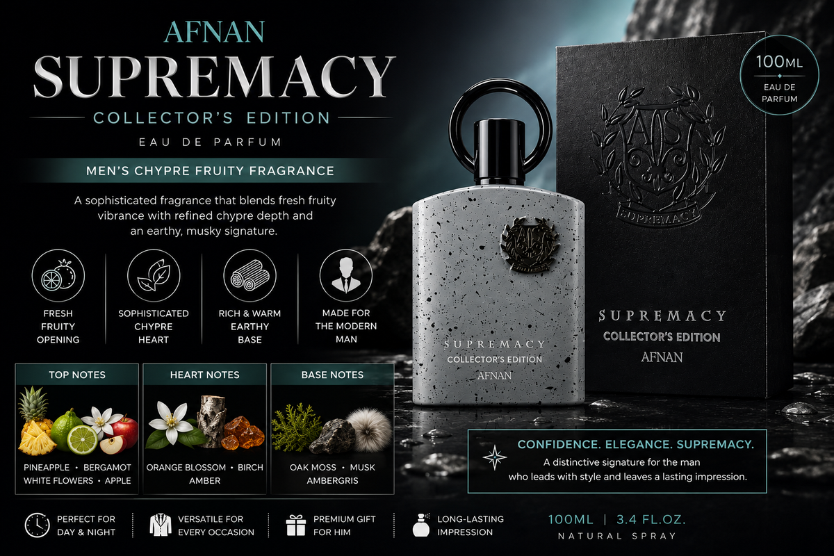 Afnan Supremacy Collector's Edition EDP 100ml perfume for men