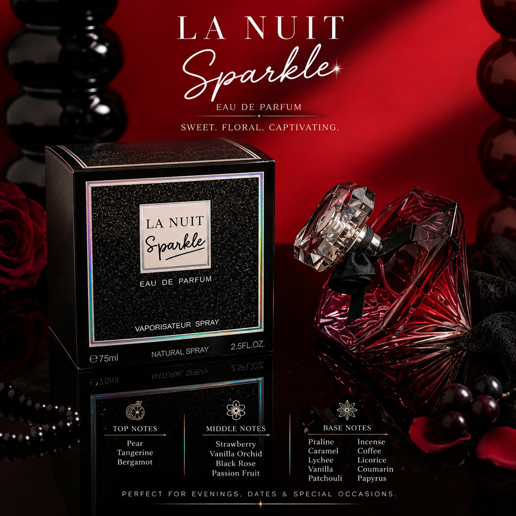 La Nuit Sparkle Eau de Parfum perfume bottle