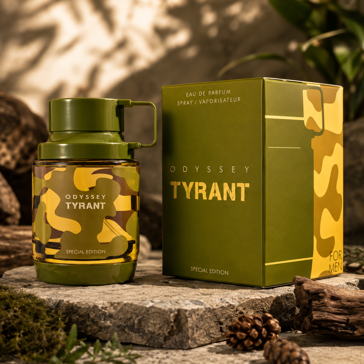 Odyssey Tyrant Eau De Parfum fragrance bottle