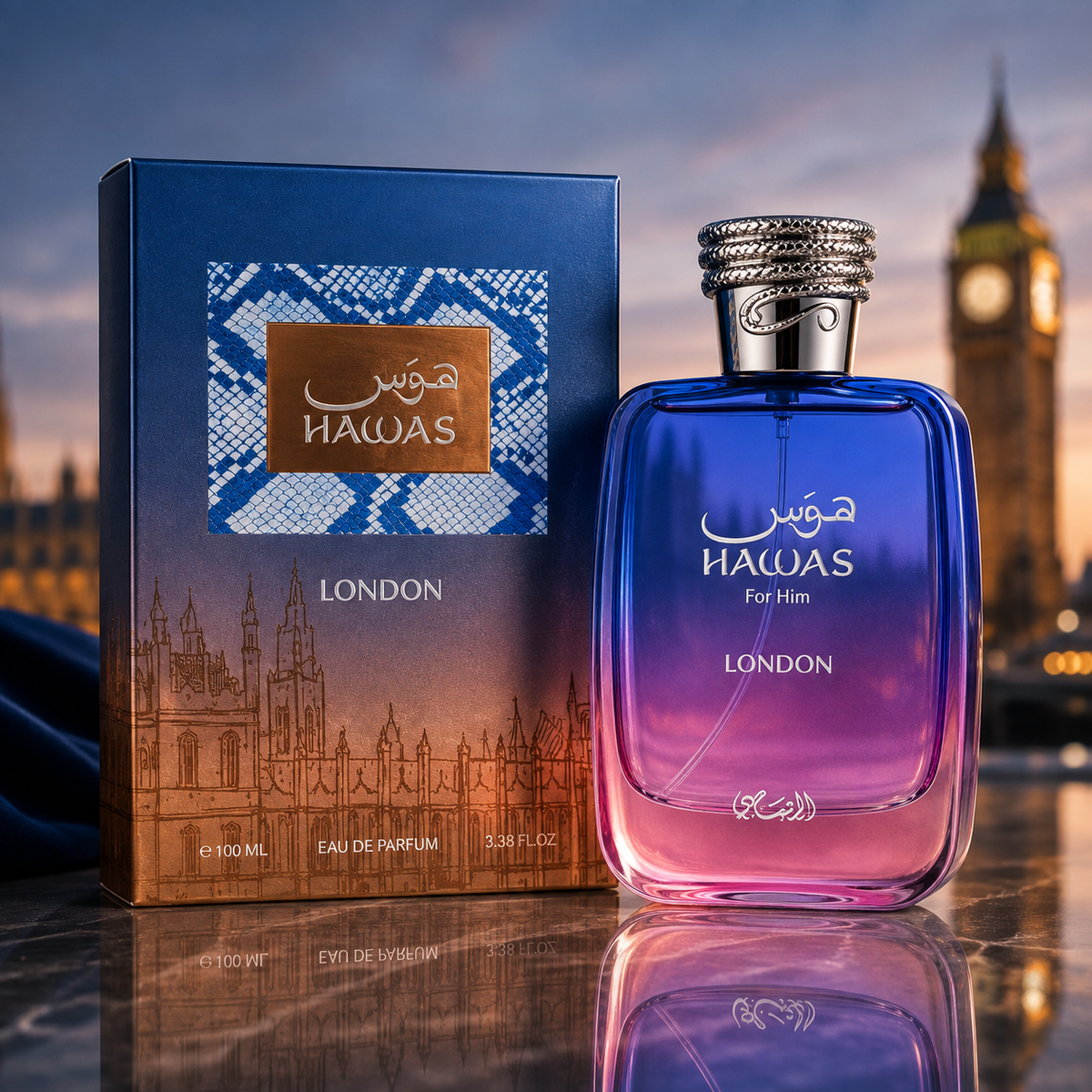 Rasasi Hawas London Eau de Parfum unisex perfume